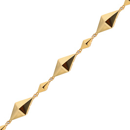 Браслет из желтого золота