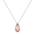Колье из белого золота с морганитом 5,13 ct