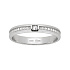 Кольцо из белого золота с бриллиантом 0,02 ct