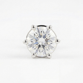 Серьги DANAYA  из белого золота с бриллиантами 1,4 ct