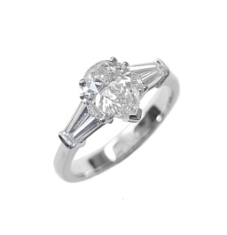Кольцо из белого золота с бриллиантами 0,8 ct