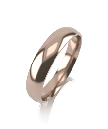 Кольцо из розового золота