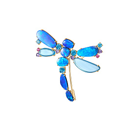 Брошь из желтого золота