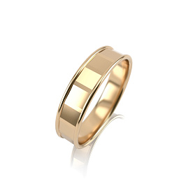 Кольцо из желтого золота