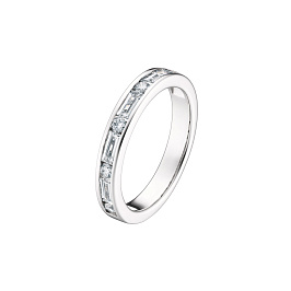 Кольцо из белого золота