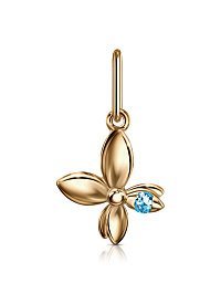 Подвеска из розового золота