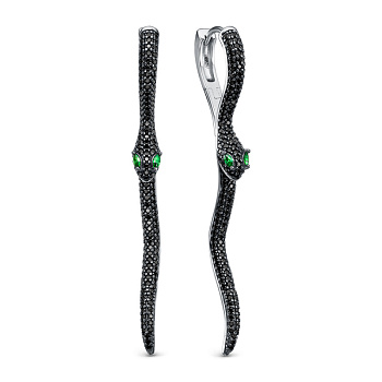 Серьги из серебра