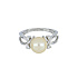 Кольцо из белого золота с жемчугом 4,95 ct