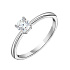 Кольцо DANAYA  из белого золота с бриллиантом 0,3 ct