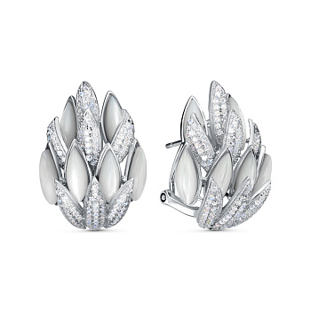 Серьги из серебра