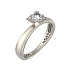 Кольцо из белого золота с бриллиантами 0,308 ct