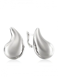 Серьги капли стиль Боттега