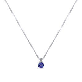 Колье из белого золота с топазом 0,988 ct