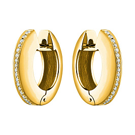 Серьги из желтого золота