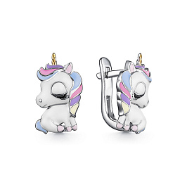 Серьги из серебра