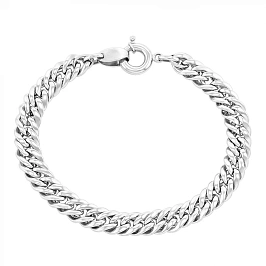 Декоративный браслет из белого золота