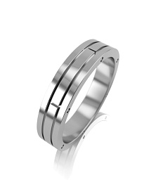 Кольцо из белого золота