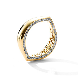 Кольцо из желтого золота