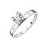 Кольцо из белого золота с бриллиантами 0,214 ct