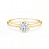 Кольцо DANAYA  из желтого золота с бриллиантом 0,5 ct