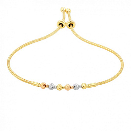 Браслет из комбинированного золота