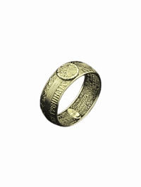 Кольцо из желтого золота