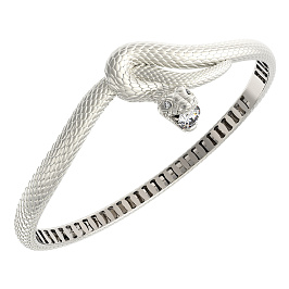 Браслет из белого золота с бриллиантами 0,258 ct