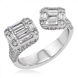 Золотое кольцо с бриллиантами