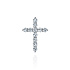 Крест из белого золота