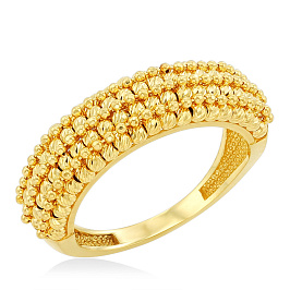 Кольцо из желтого золота