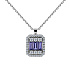 Колье из белого золота 0,3 ct