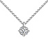 Колье ALROSA  из белого золота с бриллиантом 0,53 ct