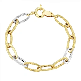 Декоративный золотой браслет