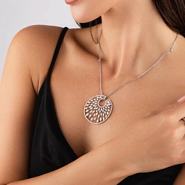 Эксклюзивное золотое колье с бриллиантами