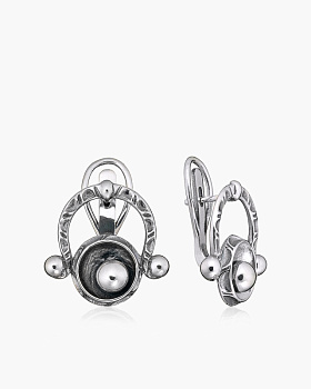 Серьги из серебра