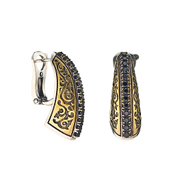 Серьги из серебра