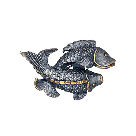 Брошь из серебра