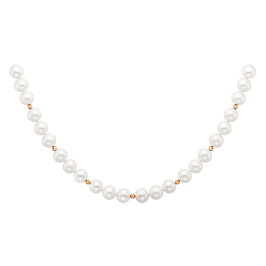 Бусы из желтого золота