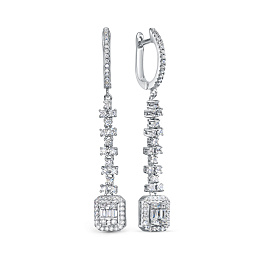 Серьги из серебра