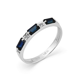 Кольцо из белого золота