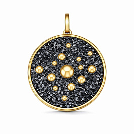 Подвеска из желтого золота