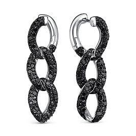 Серьги из серебра