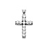 Крест из белого золота