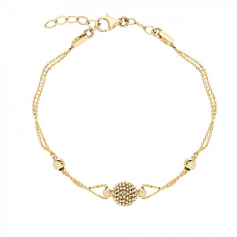 Браслет из желтого золота