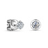 Серьги ALROSA  из белого золота
