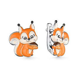 Серьги из серебра