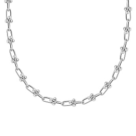 Колье из белого золота