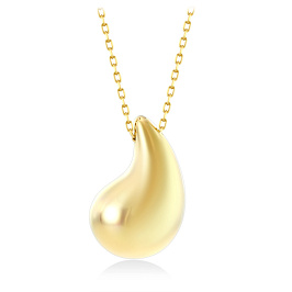 Колье из желтого золота