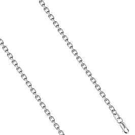 Цепь из белого золота