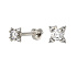 Серьги из белого золота с бриллиантами 0,285 ct